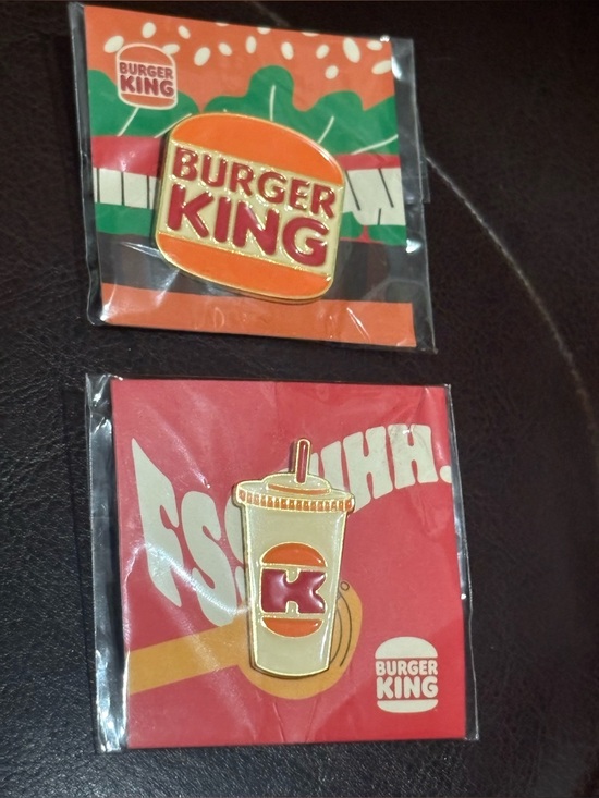 burger king Other - New Two Collectible Burger King Pins